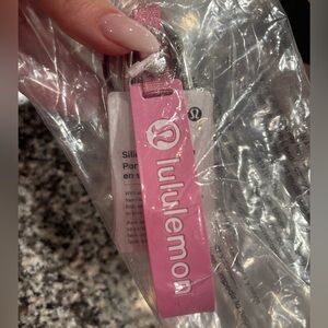 lululemon athletica Pink Keychain